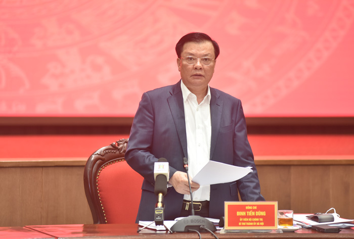Bí thư Đinh Tiến Dũng Bảo đảm đáp ứng đủ nhu cầu quản lý và hỗ trợ người dân từ cơ sở