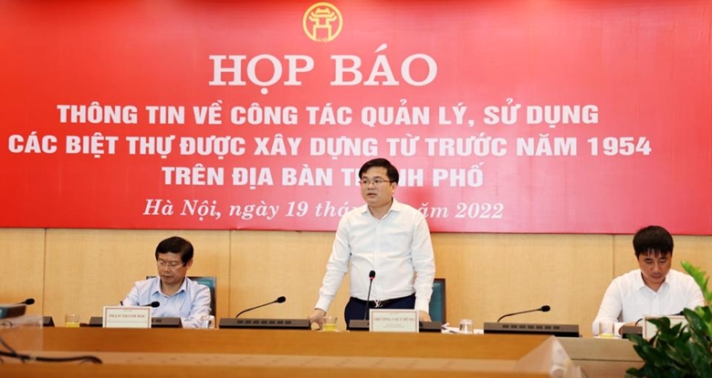Hà Nội dừng việc bán 600 biệt thự cũ