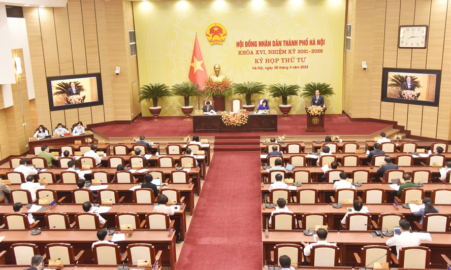 Khai mạc Kỳ họp HĐND TP Hà Nội Xem xét, quyết định một số vấn đề lớn phát triển kinh tế - xã hội