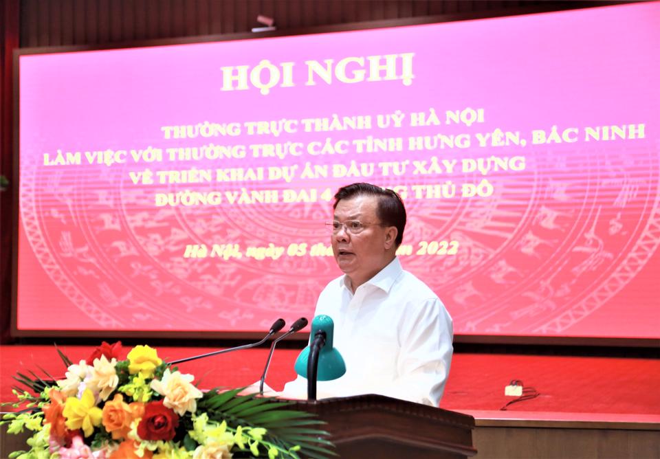 ​Hà Nội phối hợp các tỉnh triển khai Dự án đường Vành đai 4