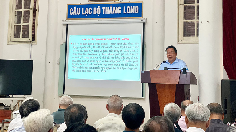 Lan tỏa, tích cực đóng góp thực hiện Nghị quyết số 15-NQ TW của Bộ Chính trị