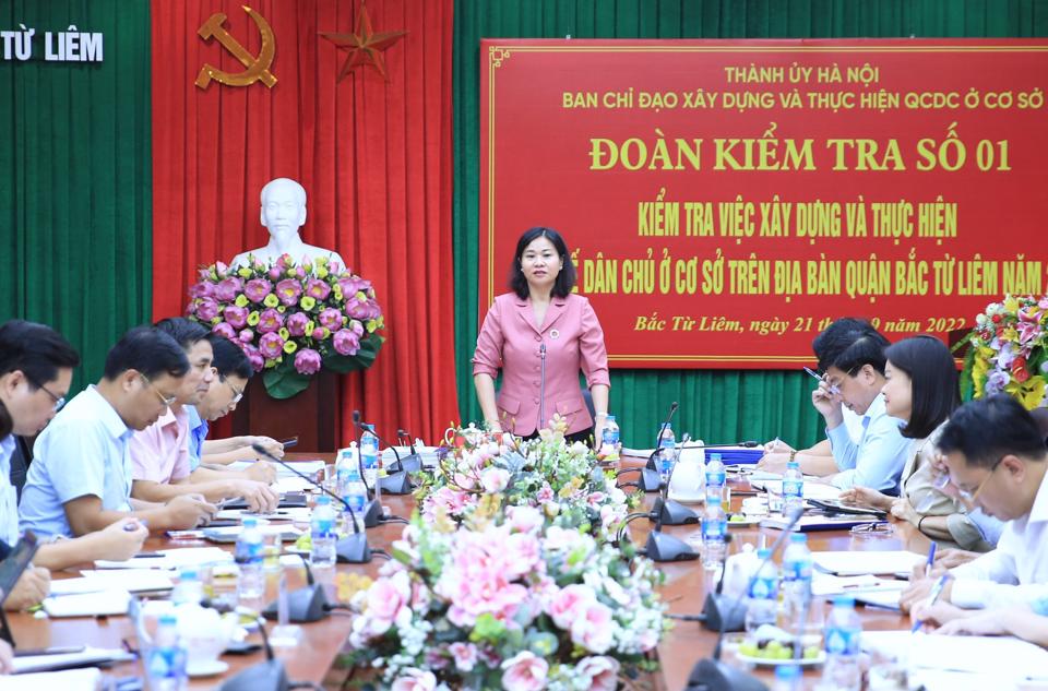 Thực hiện tốt quy chế dân chủ, chấn chỉnh tác phong, lề lối làm việc của cán bộ