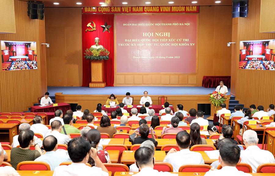 Cử tri Thủ đô băn khoăn, lo lắng nhiều vấn đề xã hội, dân sinh diễn biến phức tạp