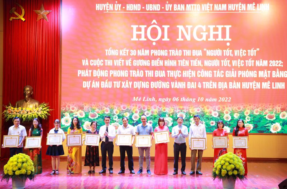 Mê Linh phát động phong trào thi đua giải phóng mặt bằng xây dựng đường Vành đai 4