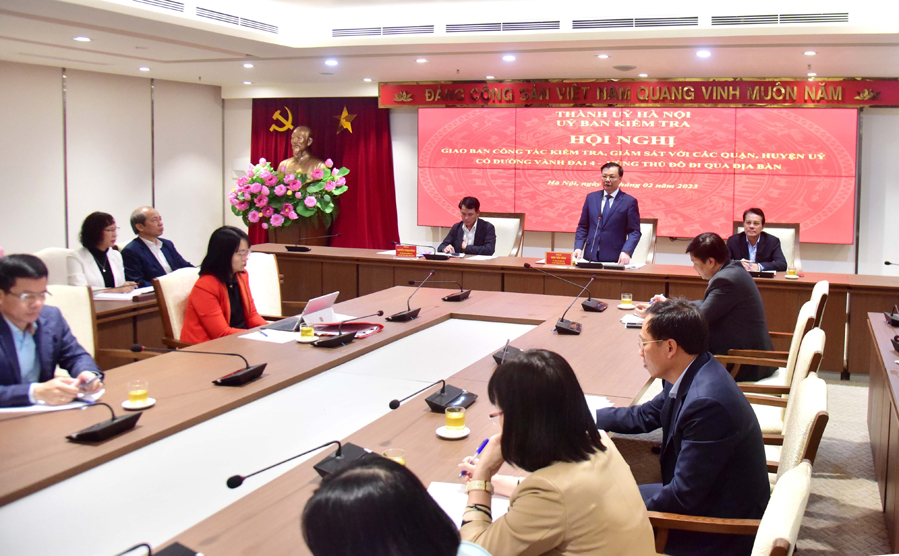 Song hành công tác kiểm tra, giám sát việc thực hiện dự án Vành đai 4