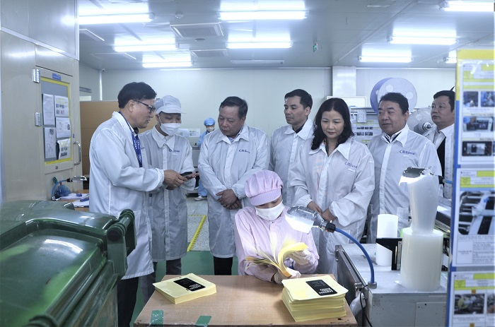 Lãnh đạo thành phố Hà Nội thăm, động viên sản xuất đầu năm tại Mê Linh, Đông Anh