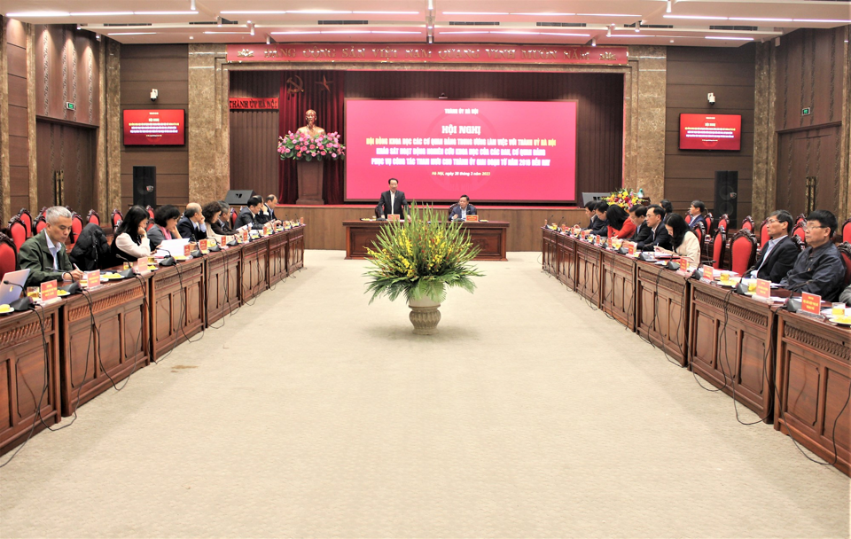 Hà Nội cần có cơ chế để khuyến khích cán bộ, nhân viên có khát vọng, đam mê nghiên cứu khoa học
