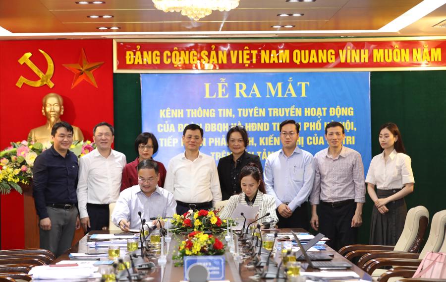 Hà Nội ra mắt kênh thông tin hoạt động của cơ quan dân cử qua Zalo
