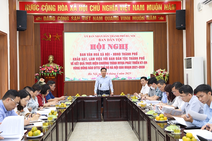 Gần 1 000 tỷ đồng phát triển kinh tế xã hội vùng dân tộc thiểu số Thủ đô