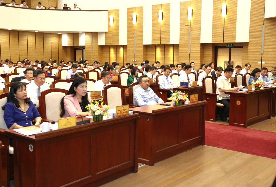 HĐND TP Hà Nội Chất vấn 2 nhóm vấn đề “nóng” cử tri quan tâm