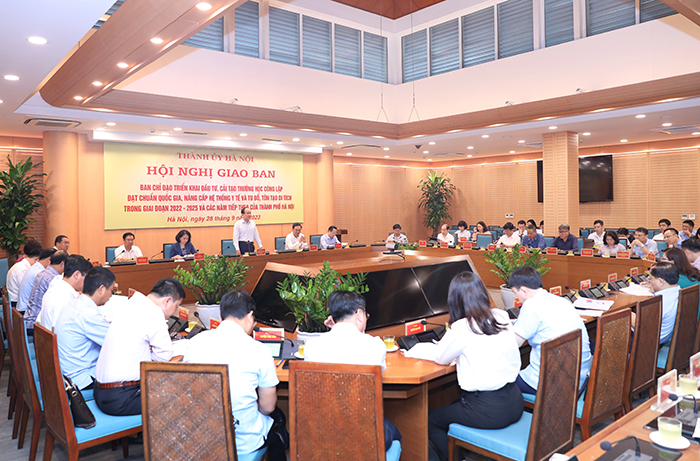 Hà Nội 45 dự án trường học được đề xuất tăng vốn hỗ trợ