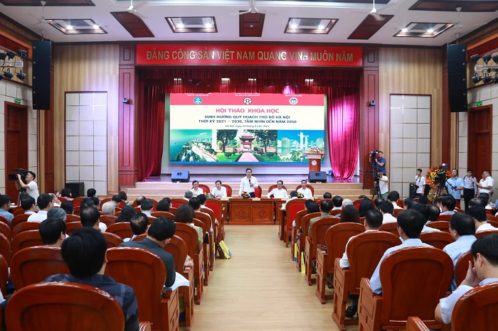 Hội thảo khoa học “Định hướng Quy hoạch Thủ đô Hà Nội thời kỳ 2021-2030, tầm nhìn đến năm 2050”