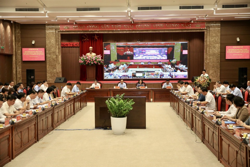Hà Nội Hơn 10 000 cán bộ họp triển khai nội dung liên quan đến phòng cháy chữa cháy