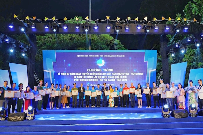 32 năm tái thành lập, Hội Liên hiệp thanh niên thành phố Hà Nội có hơn 3 triệu hội viên