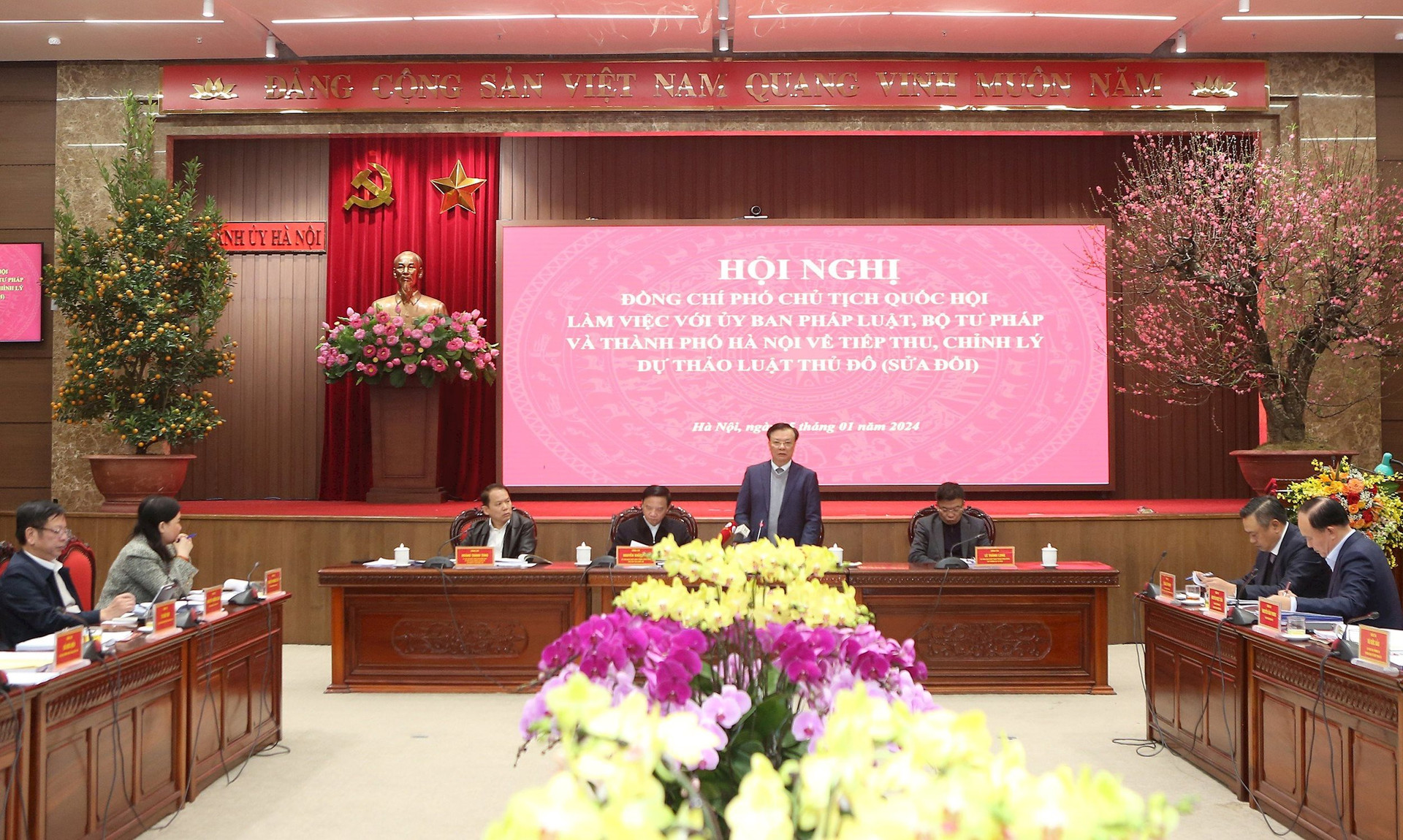 Hoàn thiện Dự thảo Luật Thủ đô sửa đổi là trách nhiệm chính trị
