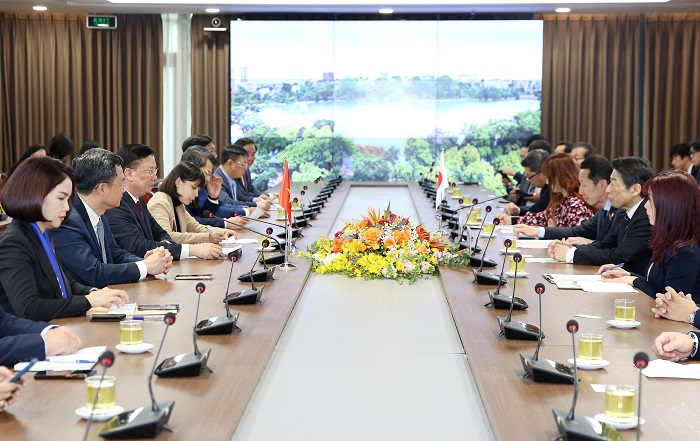 Thúc đẩy quan hệ hợp tác giữa tỉnh Fukuoka Nhật Bản và Hà Nội tiếp tục phát triển thực chất hơn