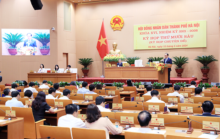 Kỳ họp HĐND TP Hà Nội Thông qua 7 Nghị quyết thuộc 4 nhóm nội dung quan trọng
