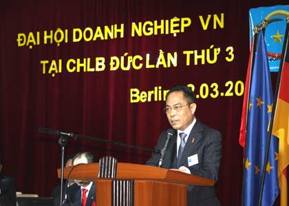 Gặp mặt các doanh nhân tiêu biểu Việt Nam tại Đức