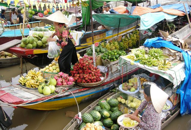 Nét đẹp chợ nổi sông nước miền Tây