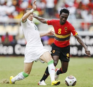 安哥拉、阿尔及利亚晋级非洲杯八强