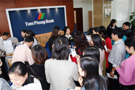 Ngân hàng Tiên Phong vượt 10,5 kế hoạch lợi nhuận năm 2009