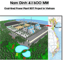 Korea to invest 4 5 billion USD for coal-fired power plant in Nam Dinh province