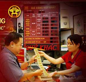 Giá vàng dao động quanh mốc 26,42- 26,52 triệu đồng lượng