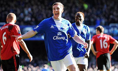 曼联惨遭埃弗顿逆转　切尔西扩大领跑优势