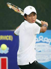 越南网球运动员阮黄天晋级卡塔尔ITF U18网球公开赛的半决赛