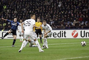 欧冠：国米2-1切尔西