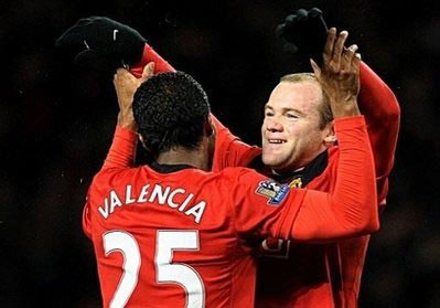 英超：鲁尼独中两元，曼联3-0距榜首1分