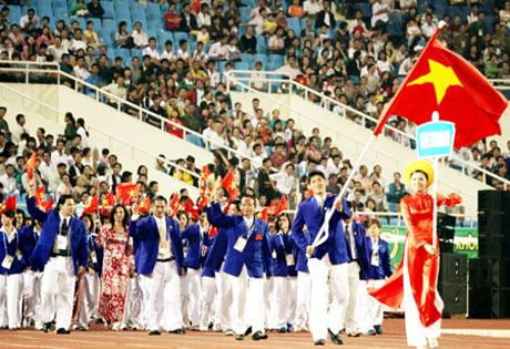 越南将参加世界和地区的7个大型运动会