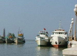 Kiên Giang Tàu biển ra vào đảo thưa khách