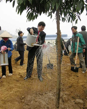 Vĩnh Phúc phát động Tết trồng cây “Đời đời nhớ ơn Bác Hồ”
