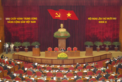 Khai mạc Hội nghị lần thứ 12 Ban Chấp hành Trung ương Đảng khoá X