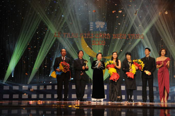 2009年——2010年金风筝电影赏：“别烧”电影片获得表扬