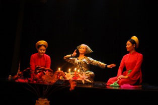 首届红河平原地区的朝文、歌筹民歌联欢会