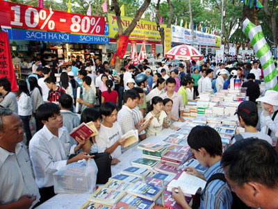 2010年第6届胡志明市书册展览会开幕