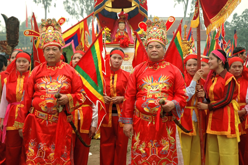 Lễ giỗ thủy tổ quan họ làng Diềm