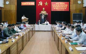 Thành ủy Đà Nẵng Hội nghị sơ kết thí điểm đại hội đảng bộ cơ sở trực tiếp bầu ban thường vụ, bí thư, phó bí thư