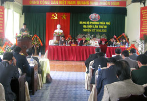 Kinh nghiệm ở Đảng bộ được chọn làm điểm