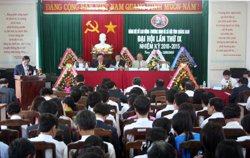 Quảng Nam Những kết quả bước đầu thực hiện chủ trương đại hội điểm ở cơ sở