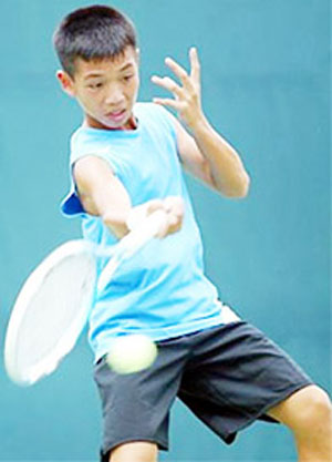 26名运动员征战全国网球公开赛