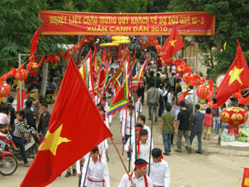 Về Hội Giá Yên Sở, Hoài Đức, Hà Nội , dự lễ nghiềm quân