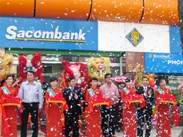 Quý I 2010 Sacombank lãi trên 510 tỷ đồng lợi nhuận trước thuế