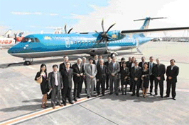 Vietnam Aircraft Leasing Company received first ATR 72-500 airplane