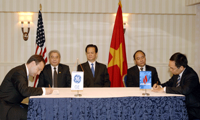 PetroVietnam signs MOU agreement with GE Oil  Gas