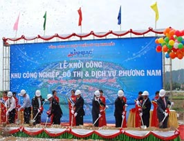 Industrial zone project gets underway in Quang Ninh