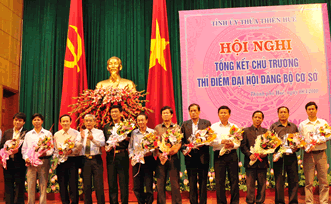 Thừa Thiên - Huế hoàn thành đại hội điểm cấp cơ sở