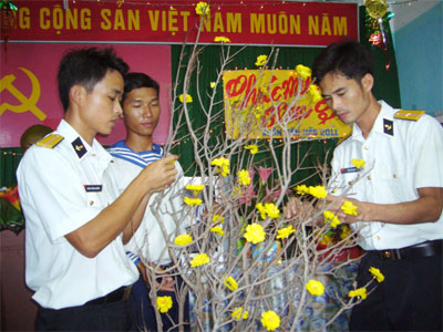 Xuân sớm Trường Sa